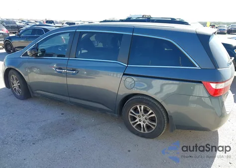 2012 Honda Odyssey Ex-L from USA, damaged, VIN 5FNRL5H65CB075240